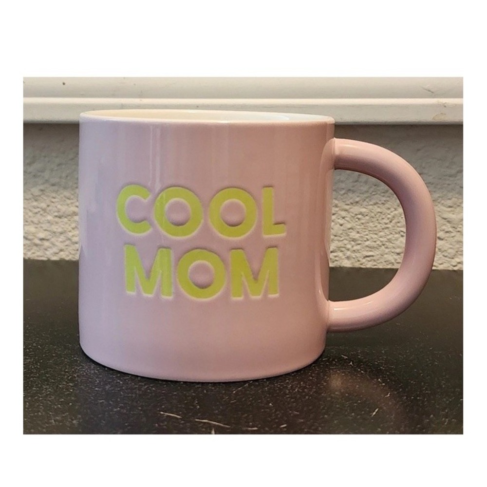 Room Essentials Stoneware Mug Cool Mom Pink 16oz Coffee Cup Mothers Day Gift